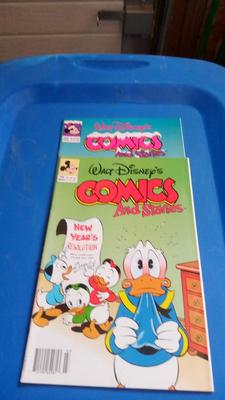LOT 29 - TWO VINTAGE WALT DISNEY COMIC BOOKS