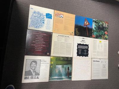 Lot 2 of 12 33RPM Vinyl Records