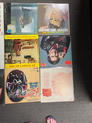 Lot 2 of 12 33RPM Vinyl Records