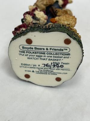 Boyds Bears and Friends - Folkstone Collection: Harriet and Punch with Hermine... The Challenge.