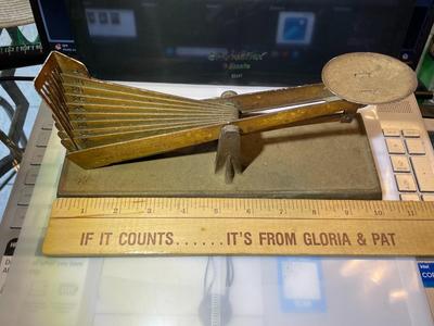 Antique 1924 Acme Egg Grading Scale/Specialty Mfg. Co. 10" Long in Fair Condition as Pic'd,
