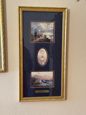 THOMAS KINKADE FRAMED ART AND WALL DECOR