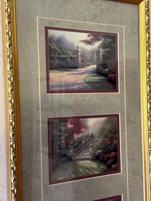THOMAS KINKADE FRAMED ART AND WALL DECOR