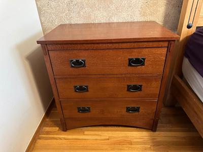 WALTER OF WABASH 3 DRAWER NIGHT STAND