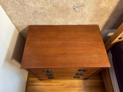 WALTER OF WABASH 3 DRAWER NIGHT STAND