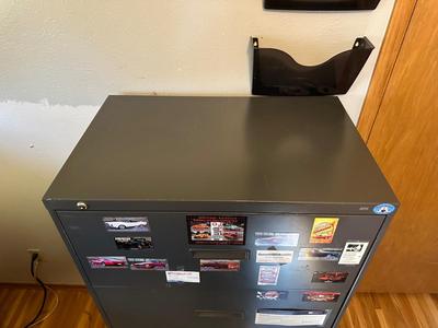 4 DRAWER LATERAL FILING CABINET