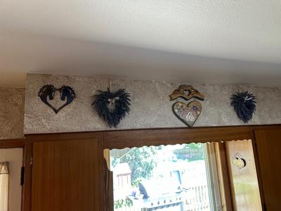 HEART SHAPED WALL ART