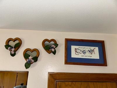 HEART SHAPED WALL ART