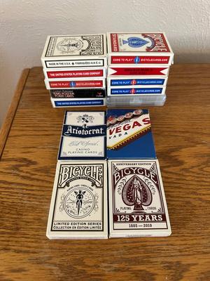 DECKS OF PLAYING CARDS