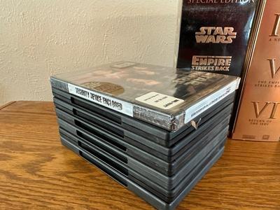 STAR WARS ON VHS AND DVD