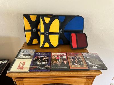 DISC CARRY CASES, "THE OSBOURNES" ON DVD'S AND MORE