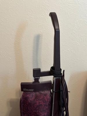 KIRBY G VACUUM WITH ATTACHMENTS AND SHAMPOOER