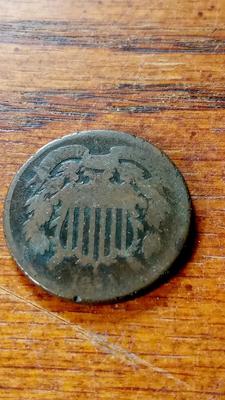 LOT 41 - CIVIL WAR 2 CENT COIN