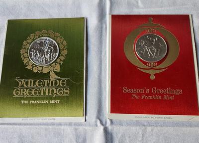 Franklin Mint 1967 Special VIP Proof Set =- Gaming Tokens