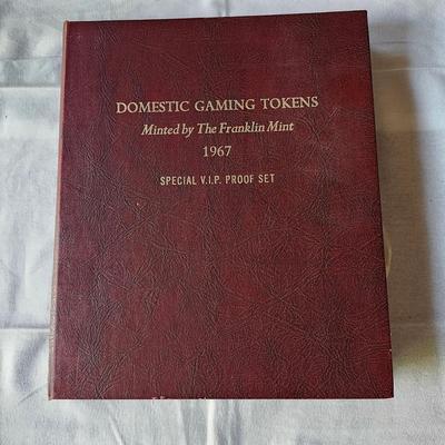 Franklin Mint 1967 Special VIP Proof Set =- Gaming Tokens