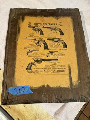 Decoupage Colt's Revolvers Picture #307