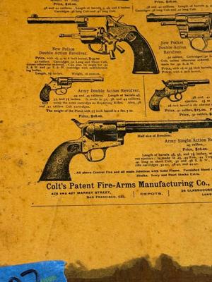 Decoupage Colt's Revolvers Picture #307