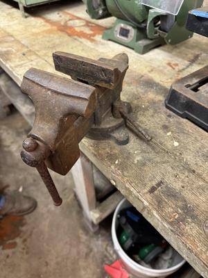 Drill, Vise and Grinder
