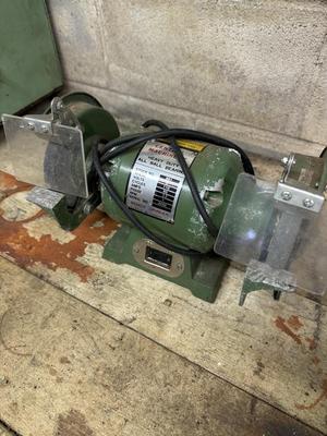 Drill, Vise and Grinder