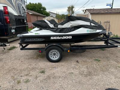 TWO 2013 SEA-DOO JET SKIS WITH TRAILER
