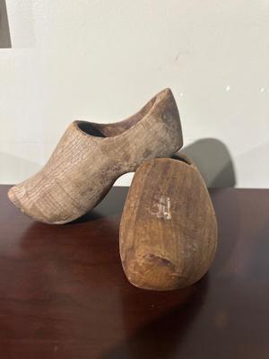 Child’s wood clogs