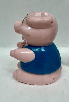 Pig Decor Lot - When Pigs Fly Figurine, Pig Candle