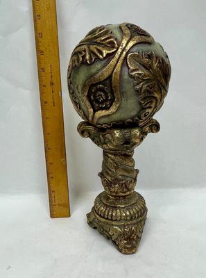 Ball and Pedestal Home Decor