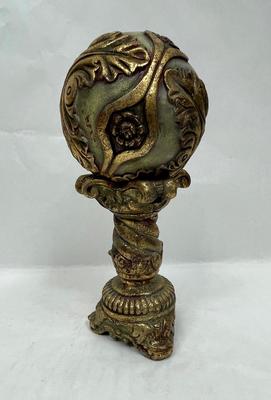 Ball and Pedestal Home Decor