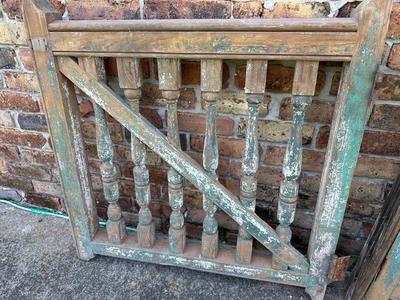 Vintage Cypress Porch Doors