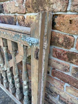 Vintage Cypress Porch Doors