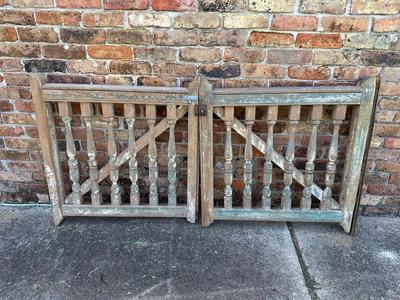Vintage Cypress Porch Doors