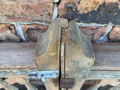 Vintage Cypress Porch Doors