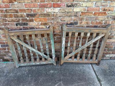 Vintage Cypress Porch Doors