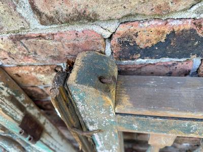 Vintage Cypress Porch Doors