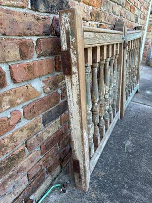 Vintage Cypress Porch Doors