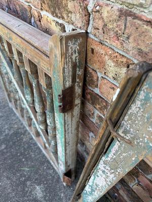 Vintage Cypress Porch Doors