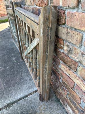 Vintage Cypress Porch Doors