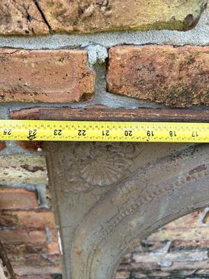 Antique Cast Iron Fireplace Covers