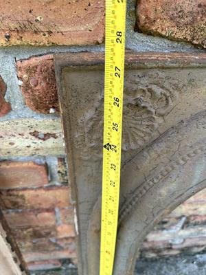 Antique Cast Iron Fireplace Covers