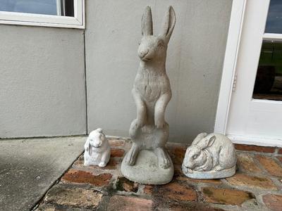 Rabbit Yard Ornaments