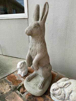 Rabbit Yard Ornaments