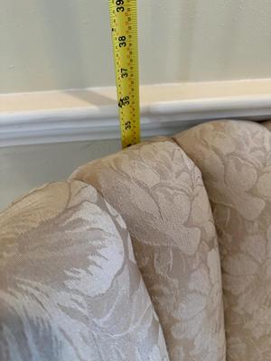 Vintage Upholstered Open Arm Chair