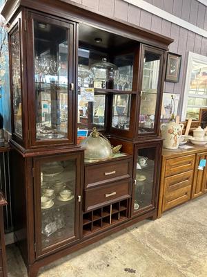 2 piece hutch