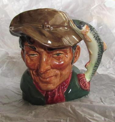 Older Royal Doulton Toby Mug, The Poacher, 1954 Green Mark