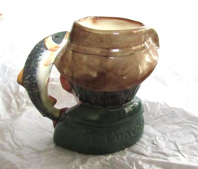 Older Royal Doulton Toby Mug, The Poacher, 1954 Green Mark