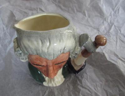 Older Royal Doulton Toby Mug, Apothacary, 1962 Character Jugs From Williamsburg Mark