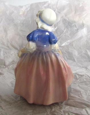 Older Royal Doulton Lady Figurine, Dinky Do, Older Green Mark