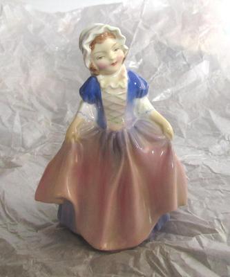 Older Royal Doulton Lady Figurine, Dinky Do, Older Green Mark
