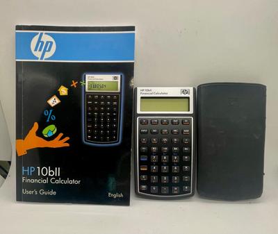 HP 2716570 10bII+ Financial Calculator, 12-Digit LCD
