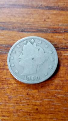 LOT 64 - 1900 LIBERTY HEAD NICKEL